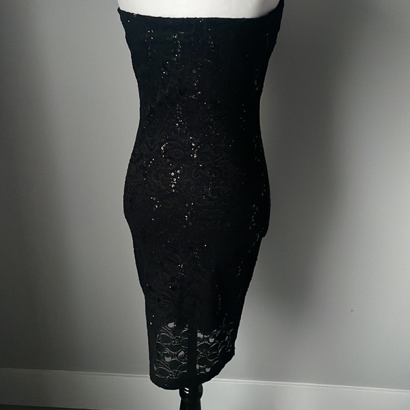 Eclipse Black Lace Sequin Dress 🖤 - Picture 5 of 7